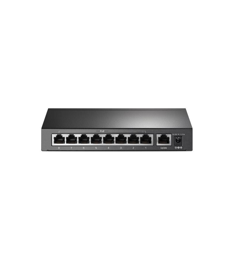 TP-Link Switch Desktop 9 Porte 10/100Mbps di cui 8 PoE+ - TL-SF1009P