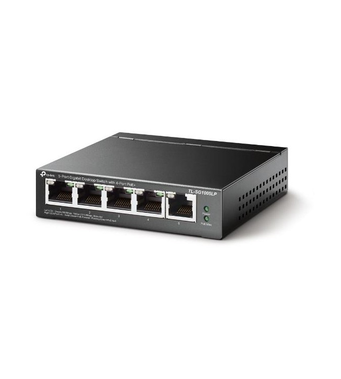 Switch desktop 5 porte Gigabit 4 porte PoE+ TL-SG1005LP