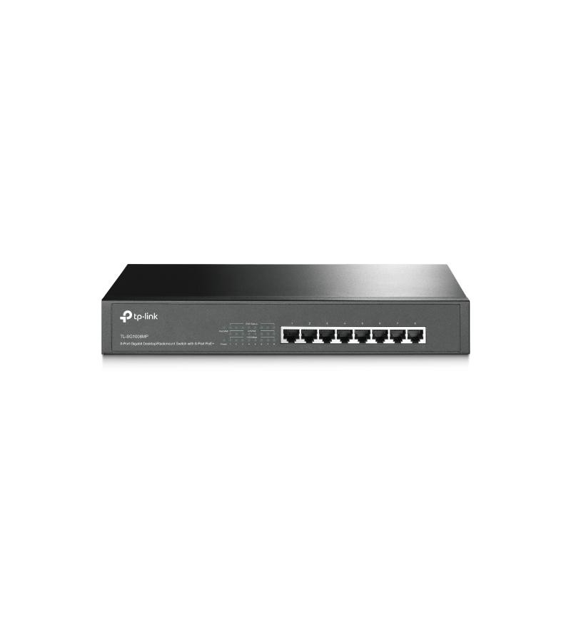 Switch desktop/rack Gigabit 8 porte PoE+ TL-SG1008MP