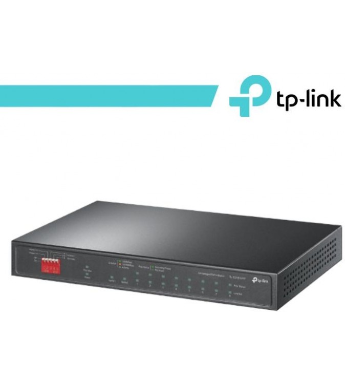 Switch 10 porte Gigabit 6 porte PoE+ 2 PoE++ TL-SG1210PP