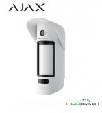 Ajax Sensore di movimento da esterno con fotocamera (MotionCam) da esterno bianc