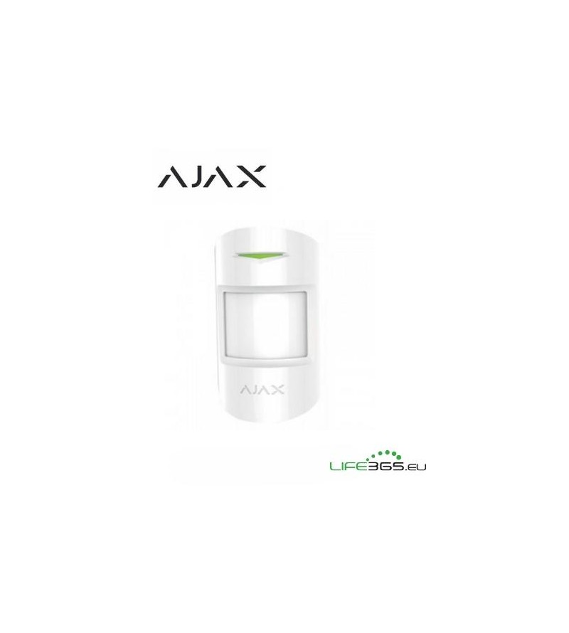 Ajax Sensore di movimento avanzato (MotionProtect Plus) bianco