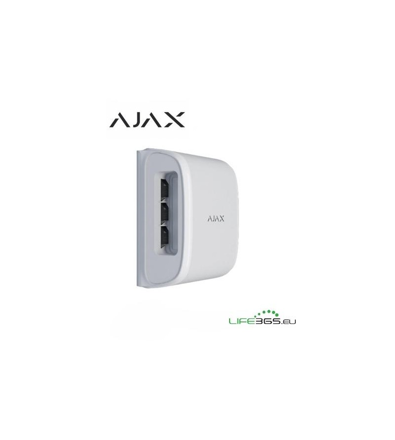 Ajax Sensore doppio movimento tenda da esterno (DualCurtain Outdoor) bianco