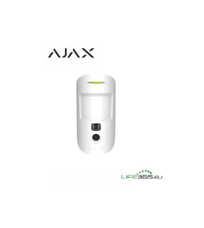 Ajax MotionCam con foto su richiesta (PhOD Jeweller) bianco