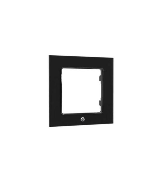 Shelly Wall Frame 1 - Placca da parete nera compatibile Legrand