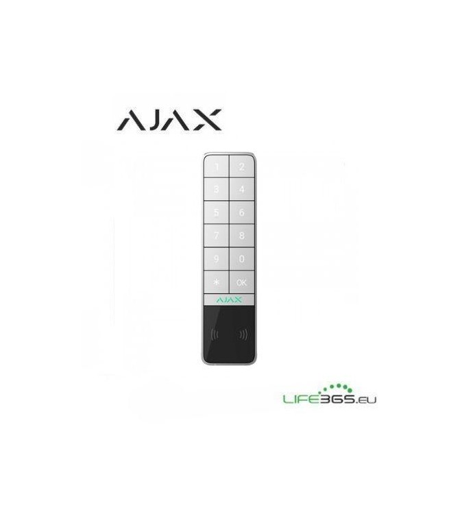 Ajax KeyPad Outdoor Jeweller - Tastiera Outdoor Bianca