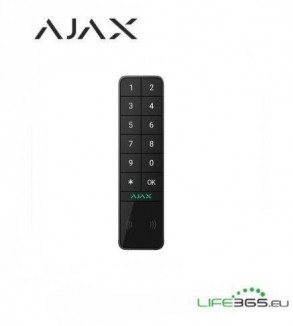 Ajax KeyPad Outdoor Jeweller - Tastiera Outdoor Nera