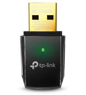 TP-Link Scheda Wireless USB Dual Band AC600 - Archer T2U