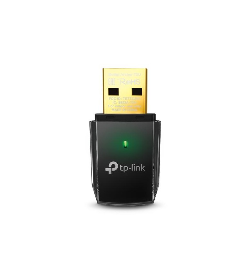 TP-Link Scheda Wireless USB Dual Band AC600 - Archer T2U