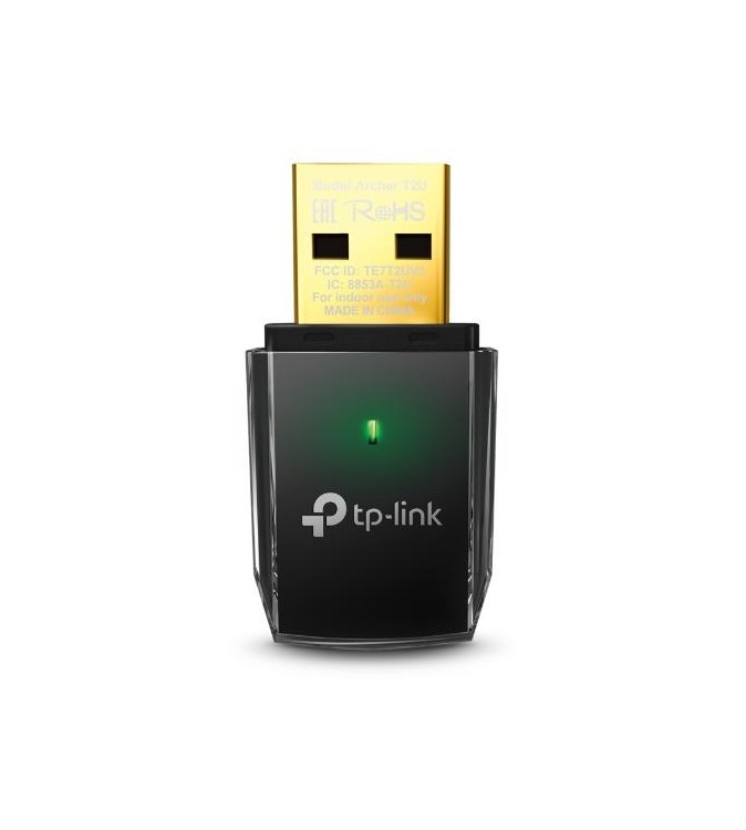TP-Link Scheda Wireless USB Dual Band AC600 - Archer T2U