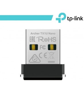 TP.Link AX300 Nano Wi-Fi 6 Wireless USB Adapter - Archer TX1U Nano