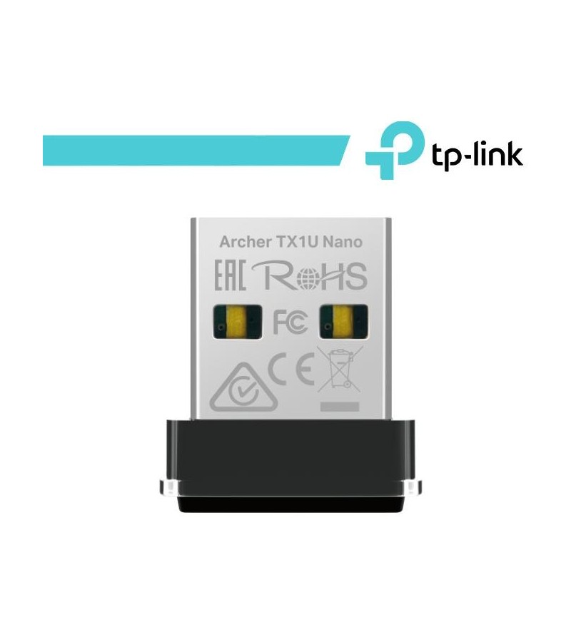 TP.Link AX300 Nano Wi-Fi 6 Wireless USB Adapter - Archer TX1U Nano