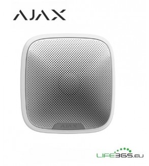 Ajax Sirena da esterno (StreetSiren) bianco