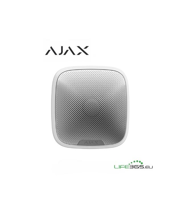 Ajax Sirena da esterno (StreetSiren) bianco