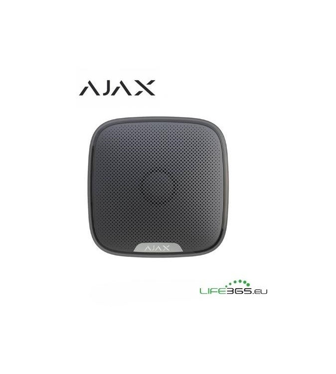 Ajax Sirena da esterno (StreetSiren) nero