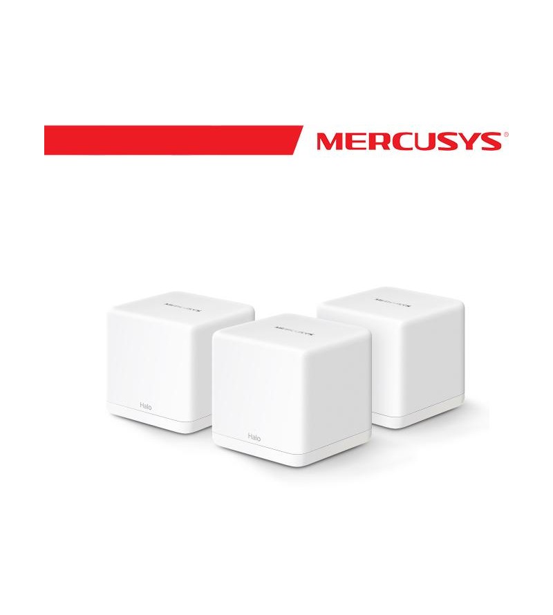 Sistema Mesh Wi-Fi 6 AX1500 3 Pack Mercusys