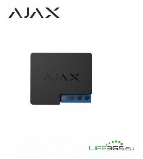 Ajax WallSwitch relay di potenza per controllo remoto alimentazione AC nero