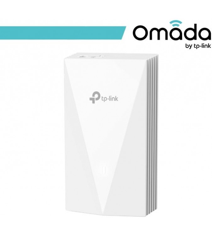 Omada Access Point Wall-Plate Wi-Fi 6 AX3000 - EAP655-Wall
