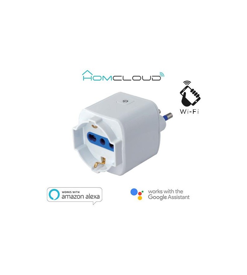 Presa Intelligente Wi-Fi 16A italiana bipasso-schuko
