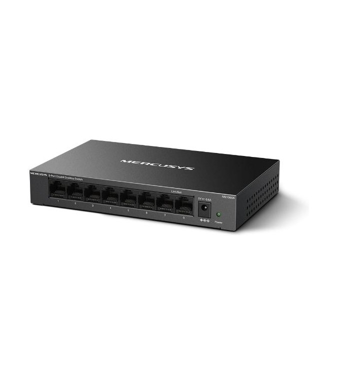Switch 8-Porte Metallo 10/100/1000Mbps - Mercusys MS108GS