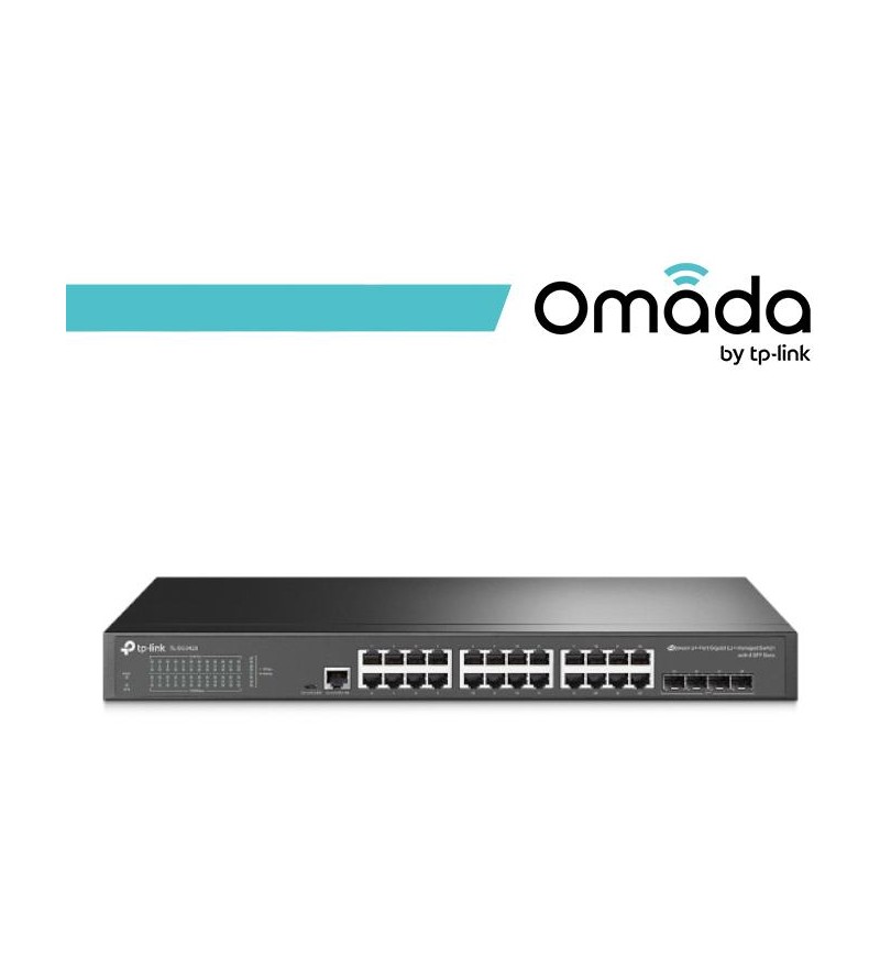 Omada Switch L2 Managed 24 Porte Gigabit 4 Slot SFP