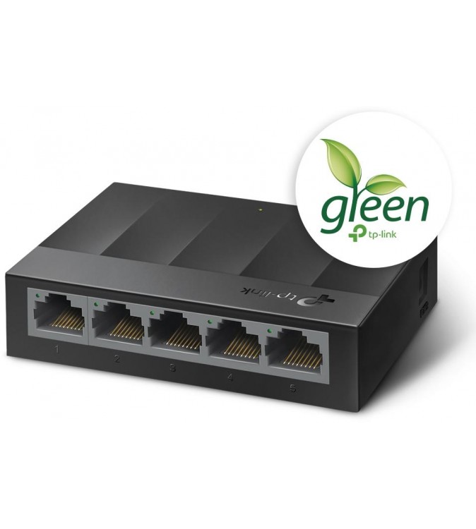 Switch Desktop 5 Porte 10/100/1000Mbps Risparmio energetico