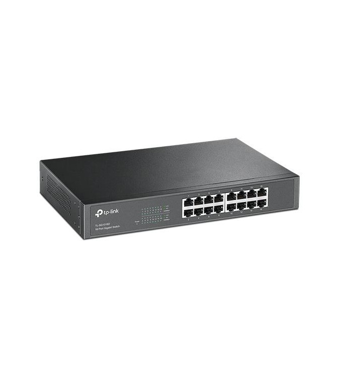 Desktop switch 16 porte Gigabit acciaio TP-Link TL-SG1016D