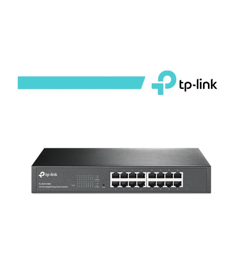 TP-Link Switch Easy Smart 16 Porte Gigabit - TL-SG1016DE
