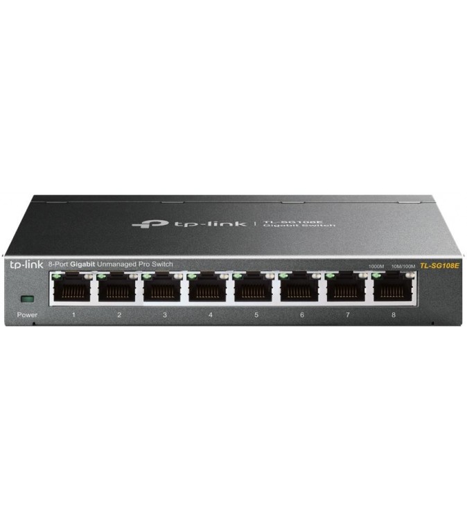 Switch Easy Smart 8 porte 10/100/1000Mbps desktop TL-SG108E