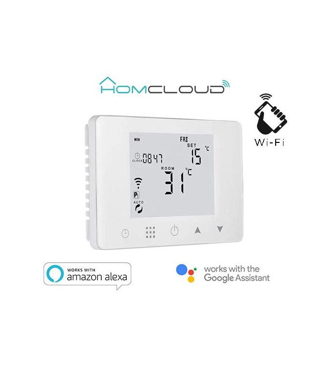 Cronotermostato digitale Homcloud Wi-Fi