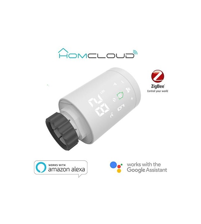 Valvola termostatica per radiatori Smart digitale zigbee