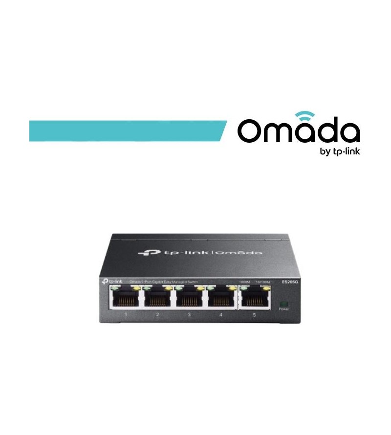 Omada Switch Easy Managed 5 Porte Gigabit - ES205G