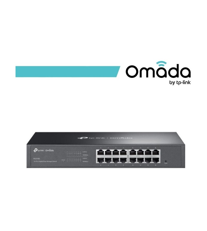 Omada 16-Port Gigabit Easy Managed Switch - ES216G