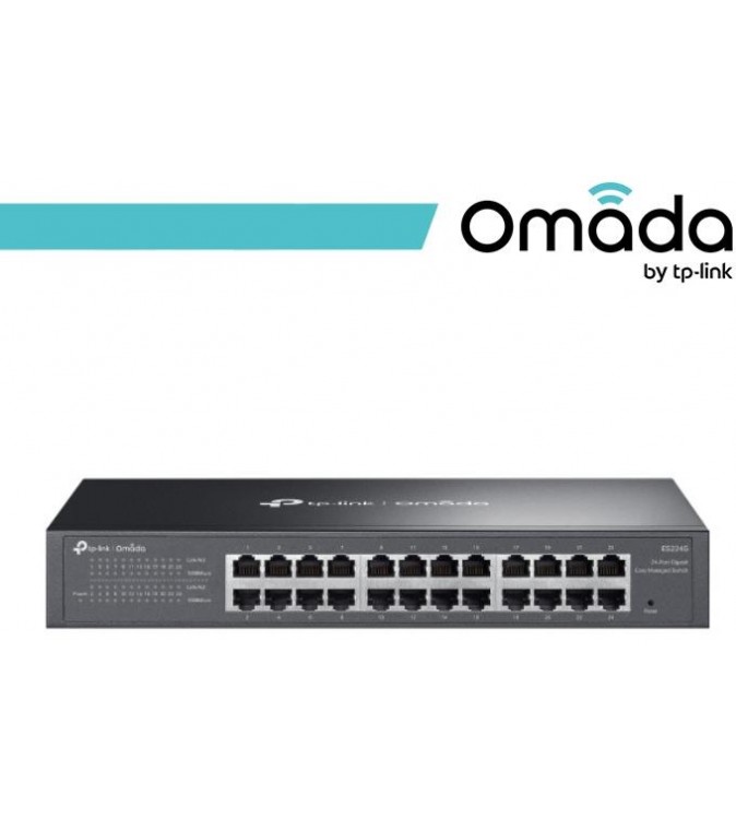Omada 24-Port Gigabit Easy Managed Switch - ES224G
