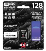 GoodRAM microSD IRDM 128GB UHS I U3 A2 + adapter - IR-M2AA-1280R12