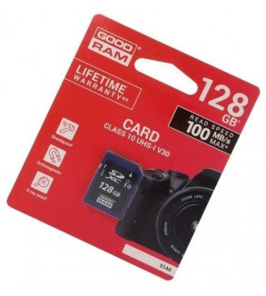 GoodRAM Scheda SD 128GB SDXC - retail blister - S1A0-1280R12