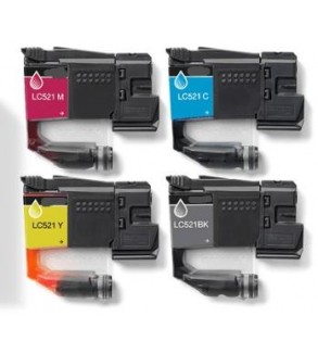 Black Cartridge DCP-J1260W/J1313DW/J1360DW/J1460DW-0.5KLC521BK