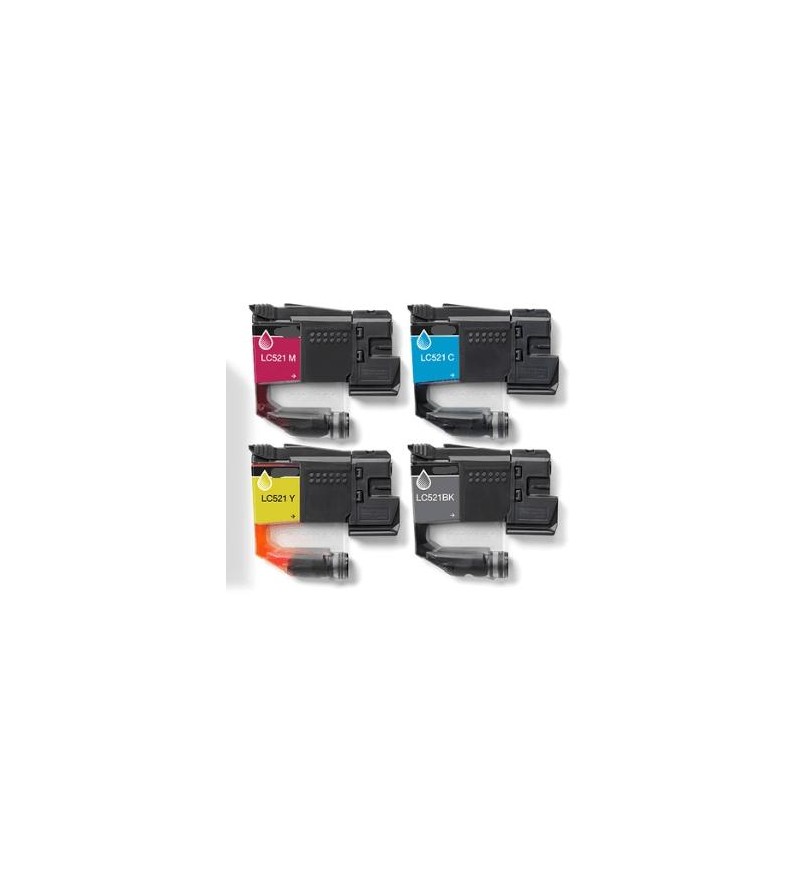 Black Cartridge DCP-J1260W/J1313DW/J1360DW/J1460DW-0.5KLC521BK