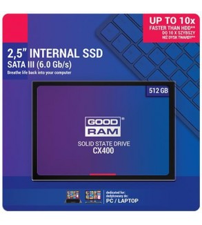 GoodRAM SSD CX400-G2 512GB SATA III 2,5 - retail box - SSDPR-CX400-512