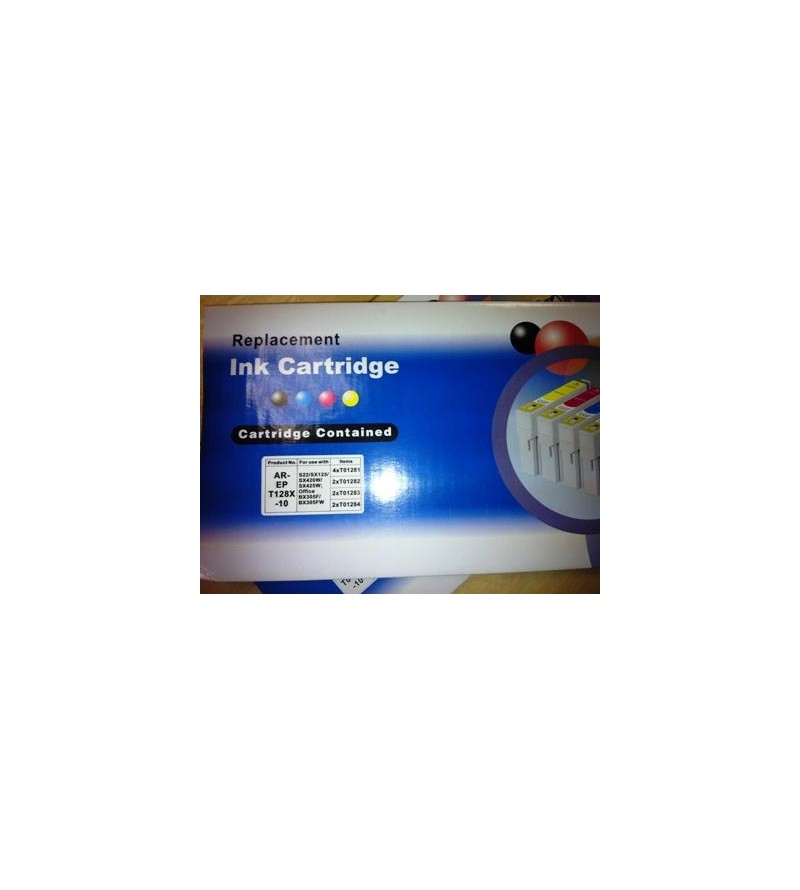 10 Cartucce Compatibili T1281-1282-1283-1284 (4xBk+6 color)