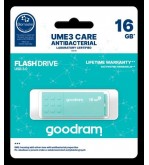 GoodRAM Pendrive 16GB UME3 CARE - ANTIBATTERICA - USB 3.0 - UME3-0160CRR11