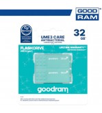GoodRAM Pendrive 32GB UME3 - ANTIBATTERICA - USB3.0 - 2-pack - UME3-0320CRR11-2P