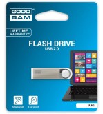 GoodRAM Pendrive 64GB UNN2 metal USB 2.0 - retail blister - UUN2-0640S0R11