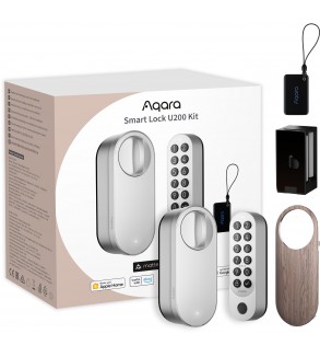 Aqara Kit Serratura Intelligente U200 Argento/Grigio