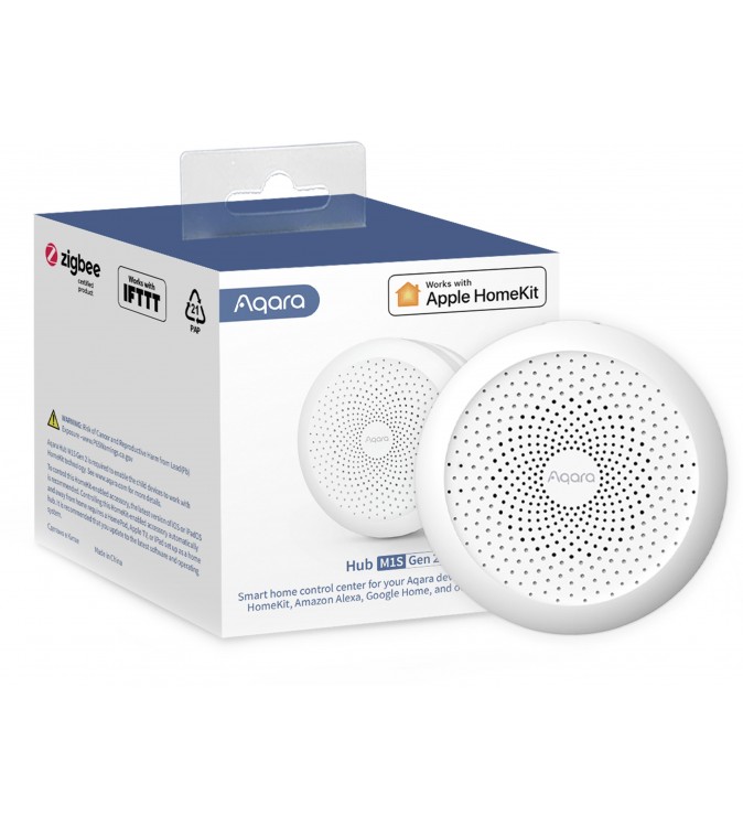 Aqara Hub Zigbee M1S Gen 2 con luce e sirena integrate