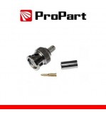 100pz x BNC a crimpare per cavo RG6