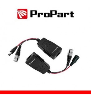 Coppia di Balun video HD cat5e/6 ad 1 canale e alimentazione