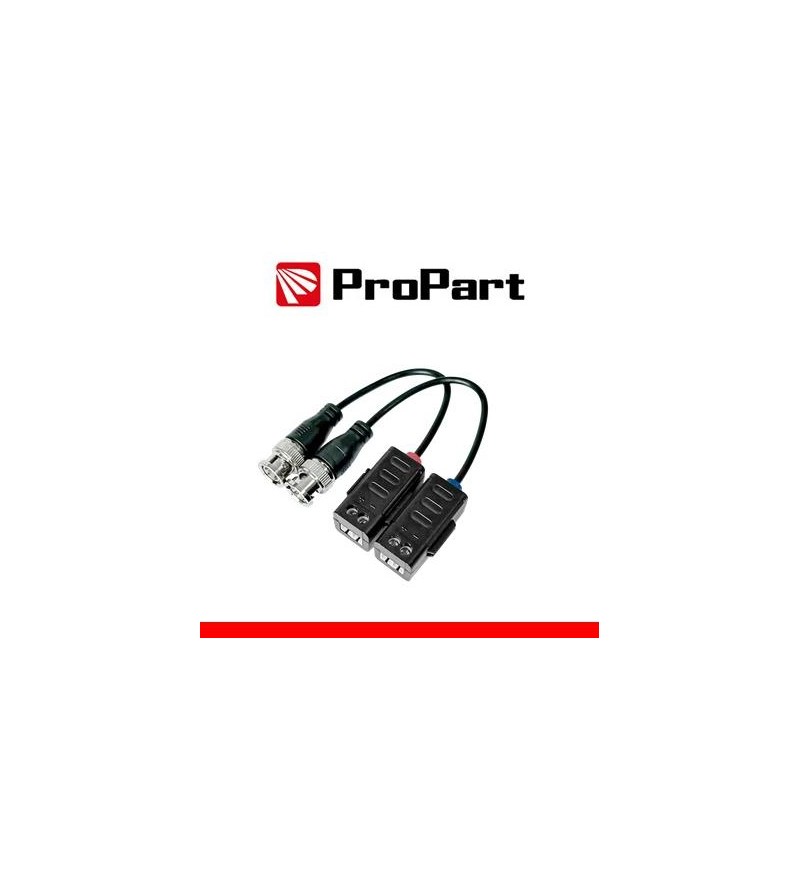 Coppia Balun video HD passivo ad 1 canale, Terminale a vite