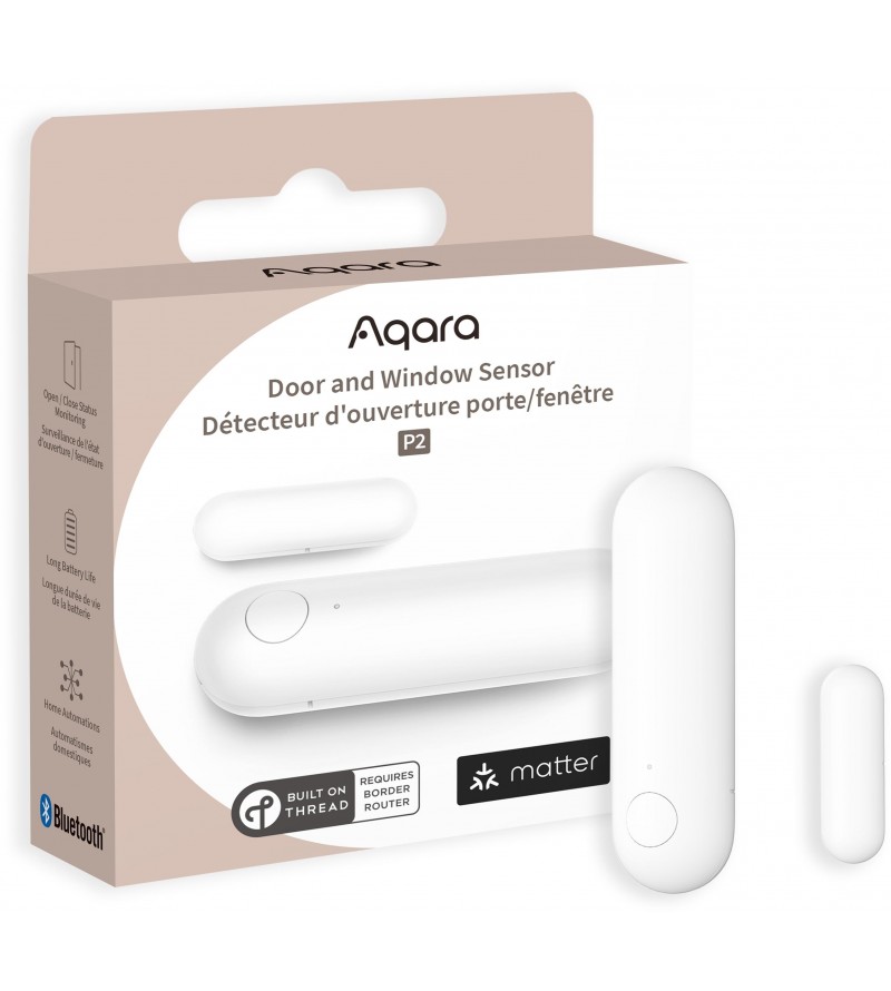 Aqara Sensore per Porte e Finestre P2 Bluetooth 5.0 - MATTER