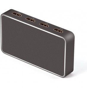 Switch 3x1 HDMI 2.0 18G  4k@60hz, con usb recharge